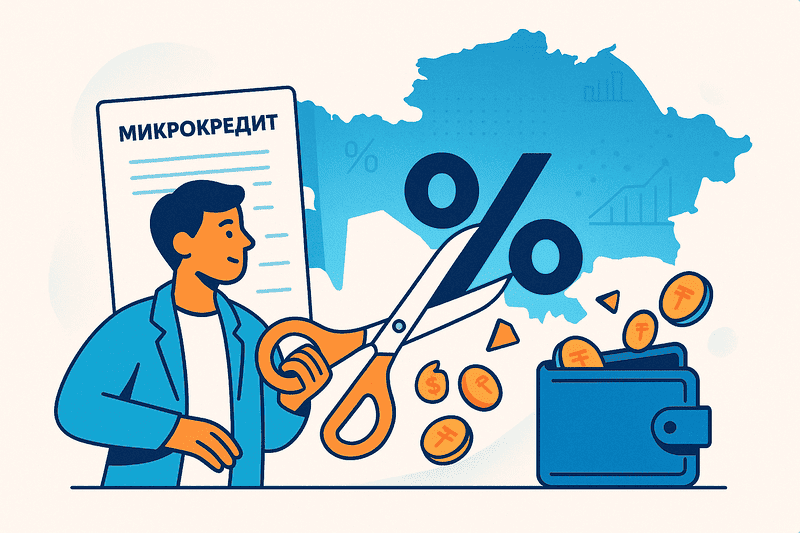 Қазақстанда микрокредит бойынша артық төлемді заңды түрде қалай азайтуға болады (2025 жыл)