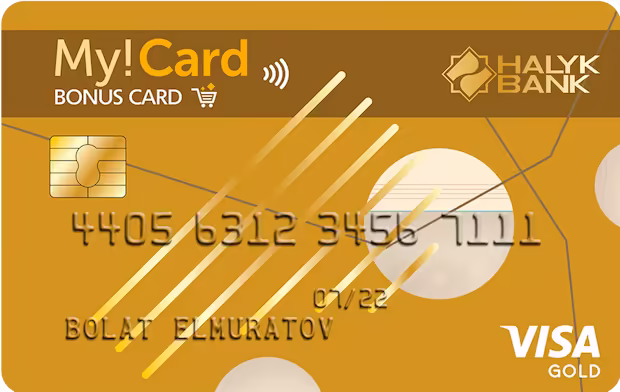 My!Card Halyk Bank: саяхатқа, қонақүйлерге және күнделікті сатып алуларға арналған кредиттік карта